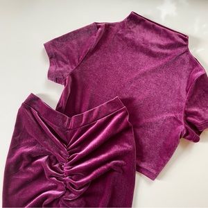 Fashion Nova Skirt Set